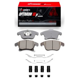 Ford Police Responder Hybrid Brake Pads - Front - R1 Concepts - Optimum OE - `13-`20